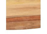 Syfax™ Piano Tavolo In Legno Massello Di Acacia Rotondo 25-27 Mm 40 Cm
