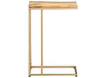 Syfax™ Tavolino Di Servizio 35X45X65 Cm In Legno Massello Di Mango