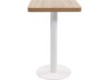 Syfax™ Tavolo Da Bistrot Marrone Chiaro 50X50 Cm In Mdf