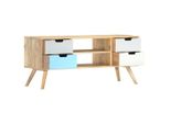 Syfax™ Mobile Porta Tv 110X35X48 Cm Legno Massello Di Mango
