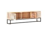 Syfax™ Mobile Porta Tv 140X30X45 Cm In Legno Massello Di Acacia