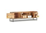 Syfax™ Mobile Porta Tv 120X30X40 Cm In Legno Massello Di Recupero