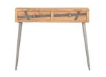 Syfax™ Tavolo Consolle 90X30X75 Cm In Legno Massello Di Acacia