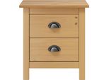 Syfax™ Comodino Hill 46X35X49,5 Cm In Legno Massello Di Pino