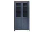 Syfax™ Credenza Alta Hill Grigia 85X37X170,5 Cm In Legno Di Pino