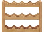 Syfax™ Cantinetta Per 12 Bottiglie 47X21X36 Cm In Legno Massello Di Rovere