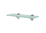 Syfax™ Mensole Galleggianti 2 Pz In Vetro 30X20 Cm 8 Mm