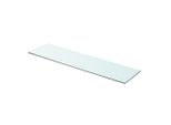 Syfax™ Mensole In Vetro Trasparente 2 Pz 80X20 Cm