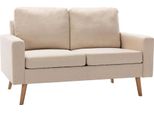Syfax™ Set Divani 2 Pz In Tessuto Crema