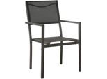 Syfax™ Sedie Da Giardino 2 Pz In Textilene E Acciaio Nero E Antracite