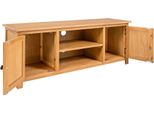 Syfax™ Mobile Tv 110X35X44 Cm In Massello Di Rovere