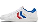 Hummel Handball Perfekt Indoor Shoes Sneaker Bianco/Blu/Rosso 218428-9153, Numero Di Scarpe: 37 Eu