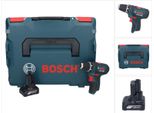 Bosch Gsr 12V-15 Professional Trapano Avvitatore A Batteria 12V / 30 Nm In Valigetta L-Boxx + 1X Batteria Gba 6,0 Ah - Senza Caricabatterie