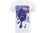 Maglietta Green Day Uomo Revolution Radio NS4393 (2XL) (Bianco)