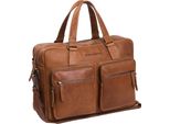 The Chesterfield Brand Borsa A Tracolla Cartella M Businessbag Cognac Marrone