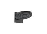 Hansgrohe Kopfbrause Pulsify S 260 Ecosmart Mit Wandanschluss, 2Jet, Mattschwarz (24151670)