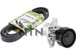 Snr KA857.17 Set Di Cinghie Trapezoidali Dentate Oe 04E145933A Compatibile Con Up, Polo Ae, Polo 6R, Load Up, Golf Vii, Golf Vi, Caddy, Yeti, Octavia, Fabia, Citigo, Mii, Leon, Ibiza, A3 8V