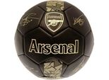 Arsenal Fc - Pallone Da Calcio "Phantom"" Con Firme BS3241 (5) (Nero/Oro)"