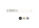 Rabalux 78032 Luce Da Lavoro Bilal, 18W, 4000K, 1750Lm, Alluminio, Bianco, Bianco Neutro, 60Cm