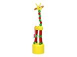 Playwood Houten Drukpop Giraffa Colorata