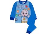 Cocomelon - Pigiama Da Bambino "Imparare è Divertente"" NS7476 (92) (Blu)"