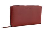 Bugatti Portafoglio Mira Ladies Long Zip Wallet Red Rosso