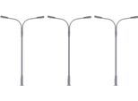 Faller 180120 H0 Luce A Valigia Led, A Due Bracci, Bianco Freddo, 3 Pezzi Epoca Iv