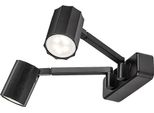 Rabalux 73028 Famiglie Di Luce Moderne In Metallo Nero Opaco