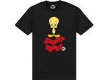 Looney Tunes - Maglietta "80Th"" Per Uomo/Donna Unisex PN282 (Xxl) (Nero)"