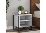 Maison Exclusive - Comodino Grigio Sonoma 40X30X40 Cm Materiale Ligneo