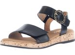 Gabor Rhodos Sandali Da Donna - Sandali Con Cinturino Nero Elegante Nuovo