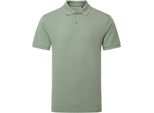 Polo Asquith & Fox Da Uomo, Manica Corta RW3471 (S) (Verde Felce)