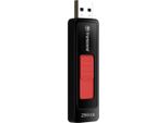 Transcend Jetflash 760, 256 Gb, Usb Type-A, 3.2 Gen 1 (3.1 Gen 1), Slide, 12 G, Nero, Rosso