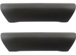 2X Maniglia Porta Coperta Front Left + Right Interno Nero Per Vw T5 V Da 2003-