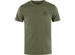 FjäLlräVen 1960 Logo T-Shirt A Maniche Corte Verde L Uomo Verde L