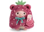 Nici Mymochi Coniglio Pibu 8 Cm In Costume Fragola Con Gelato, Confezione Regalo