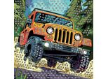 Mosaico Di Schiuma Jeep Terrain Car Fun&Joy