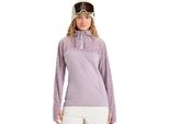 Roxy Sayna Pile Mezza Zip Rosa Xs Donna Rosa Xs