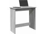 Maison Exclusive - Scrivania Grigio Sonoma 80X40X75 Cm Materiale Ligneo