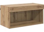 Mobile Tv Vidaxl Rovere Artigianale 60 X 30 X 30 Cm Materiale A Base Di Legno