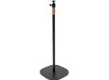 Supporto Per Proiettore - Supporto Da Pavimento Per Proiettore - Metallo - Ruotabile Di 360° - Supporto Universale - Altezza Regolabile 65-120 Cm - Portata 3 Kg - Nero