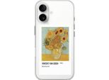 Custodia Per Iphone 16, Trasparente, Silicone Flessibile, Girasoli Di Van Gogh