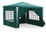 Tenda Da Giardino Izrielar Per Feste E Celebrazioni, Resistente Alla Pioggia E Al Vento, Con Pareti Laterali 3X3 M Verde