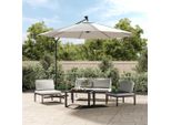 Maison Exclusive - Telo Di Ricambio Per Ombrellone Bianco Sabbia 350 Cm