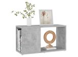 Syfax™ Mobile Tv Grigio Cemento 60X24X32 Cm In Truciolato