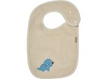 Lätzchen STERNTALER mit Einlage Dino Rexi, Baby, beige, Baumwolle, Polyester, Lätzchen