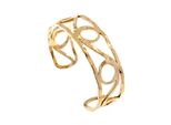 Armspange Jobo, Gold (Goldfarben), ArmbäNder, Damen, Edelstahl, Armspange, Aus Edelstahl Goldfarben Beschichtet