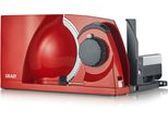 GRAEF Allesschneider Mytiny MT1003EU, rot, rot, B:8cm H:18,2cm T:40,2cm, Allesschneider