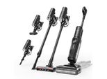 Tineco Nass-Trocken-Sauger "Floor One Switch S7 Stretch Premium, Mit 85Grad HeißLuft-Trocknung", Schwarz, B:26Cm H:110Cm T:22Cm, Mehrzwecksauger, FüR Tierhaare & Allergiker, Teppich & Hartboden