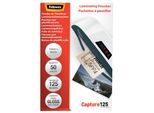 Fellowes® 5396602 Pellicola Di Laminazione Capture - 86 X 54 Mm, Lucida, 125 Mym, 50 Pezzi